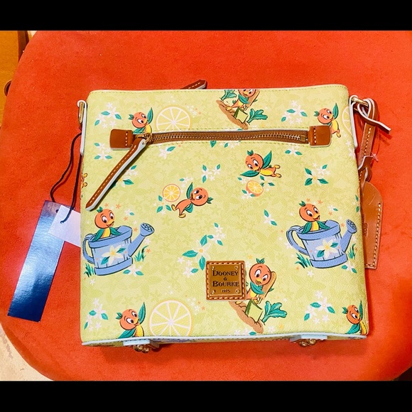 Dooney & Bourke Handbags - Disney 2022 Flower and Garden Orange Bird Dooney and Bourke New With Tags